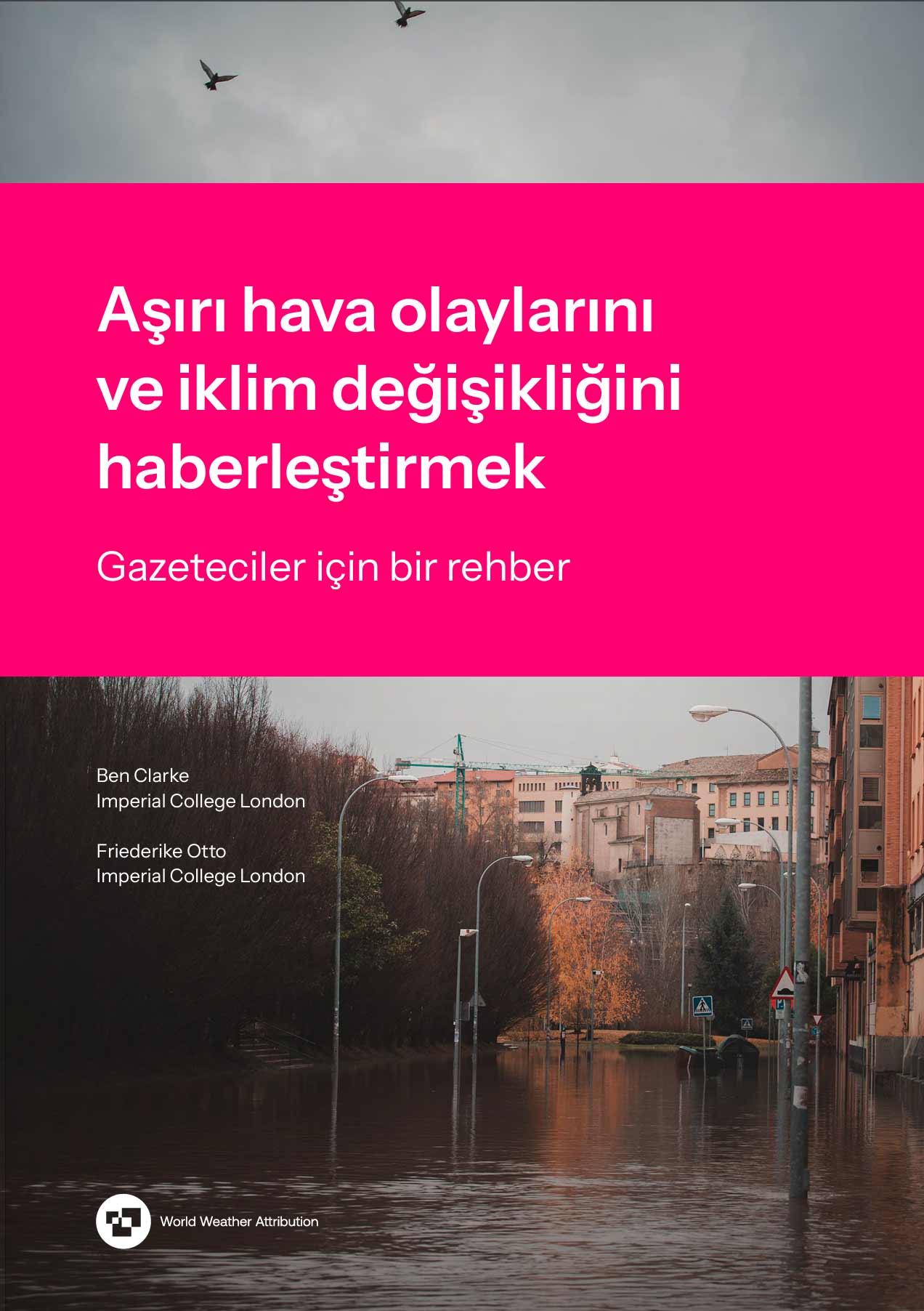 Aşırı Hava Olaylarını Haberleştirme Rehberi kapağı